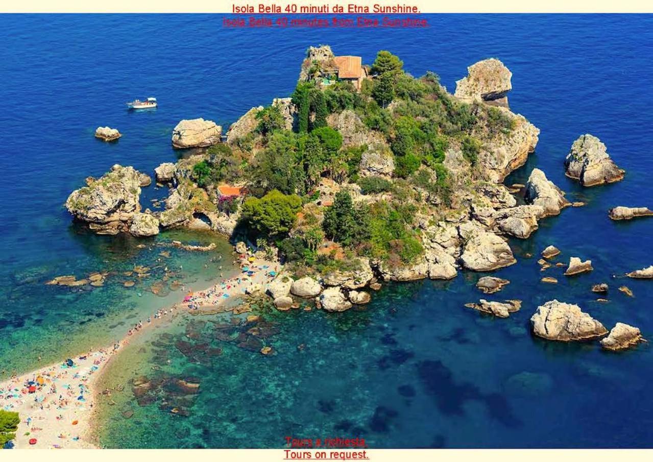 Etna Sunshine Rent Rooms Puntalazzo Exterior foto